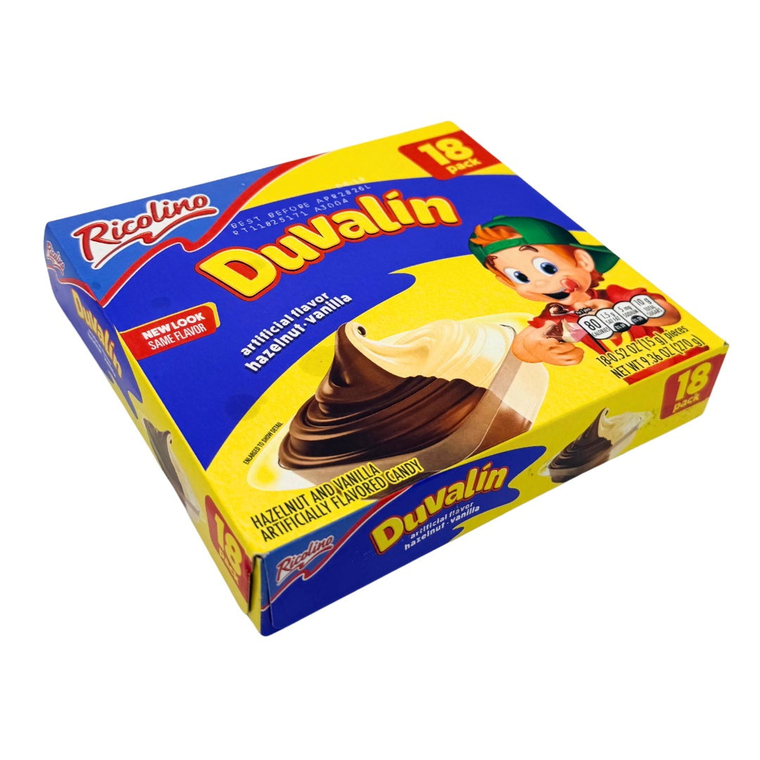 Duvalín avellana y vainilla — 18 unidades