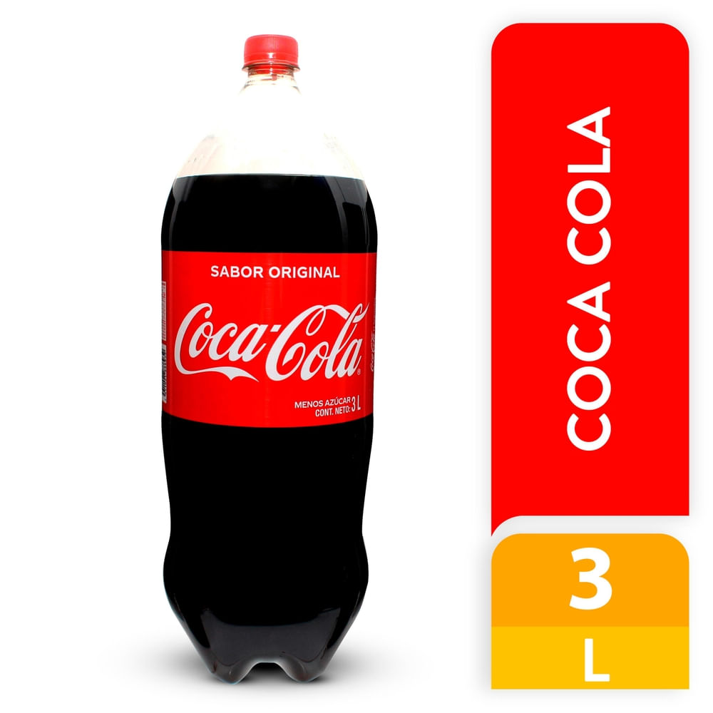 Coca-Cola Original — botella de 3 L