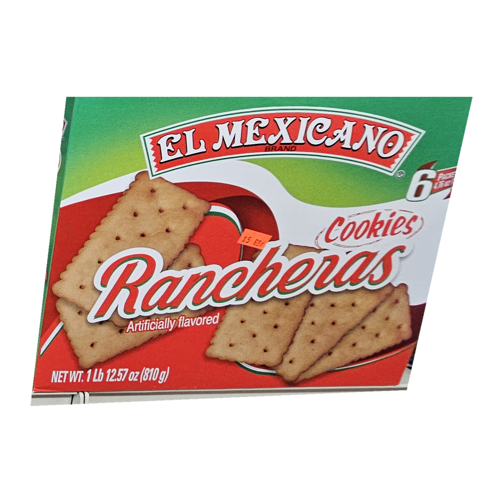El Mexicano Galletas Rancheras — 6 paquetes / 500 g