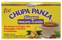 GN+Vida Té Chupa Panza Ginger Pineapple Flaxseed — 30 sobres