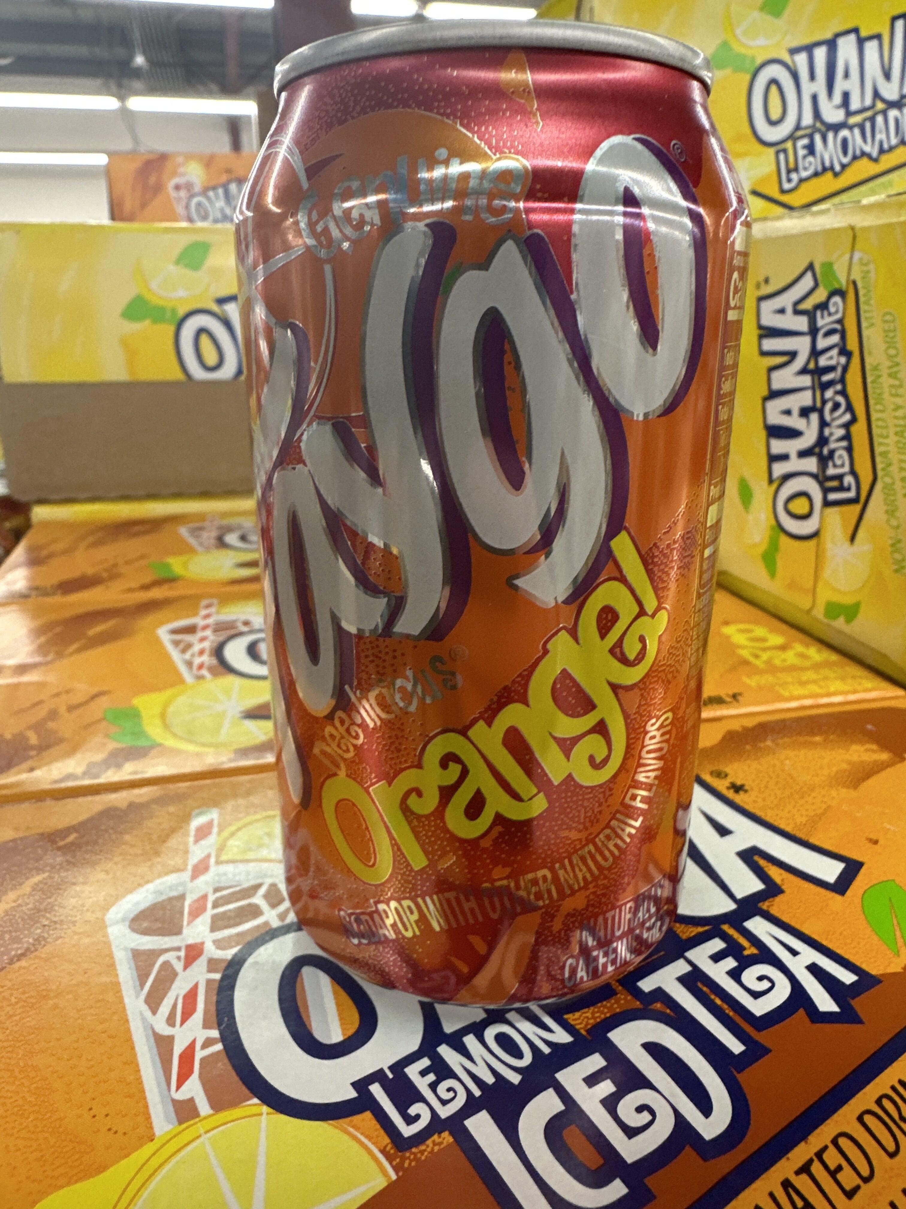 Faygo Orange refresco de naranja lata