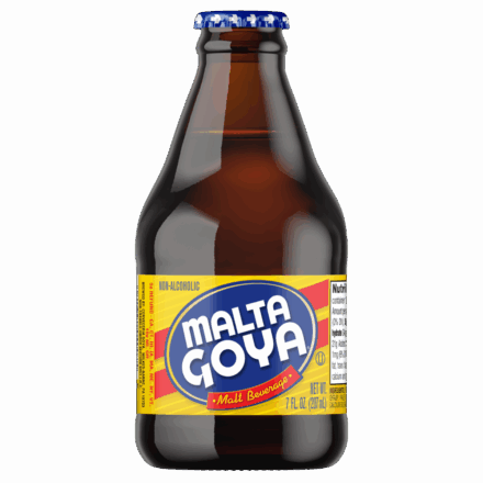 Malta Goya — botella de 7 fl oz
