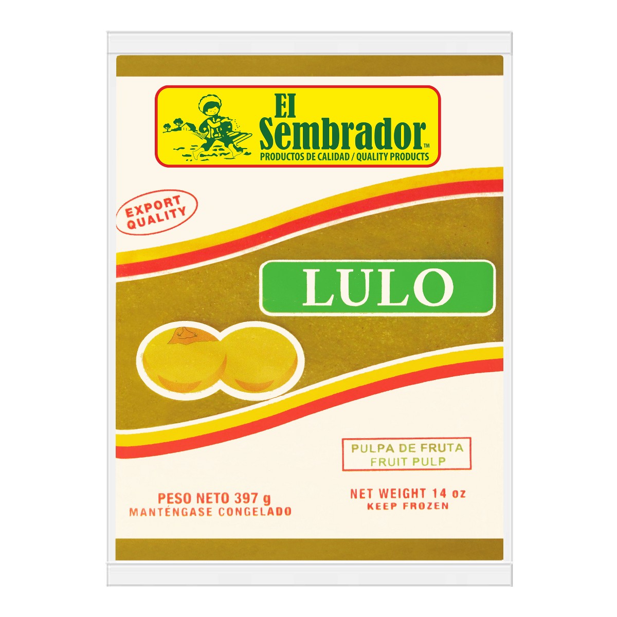 El Sembrador Pulpa de lulo — 14 oz