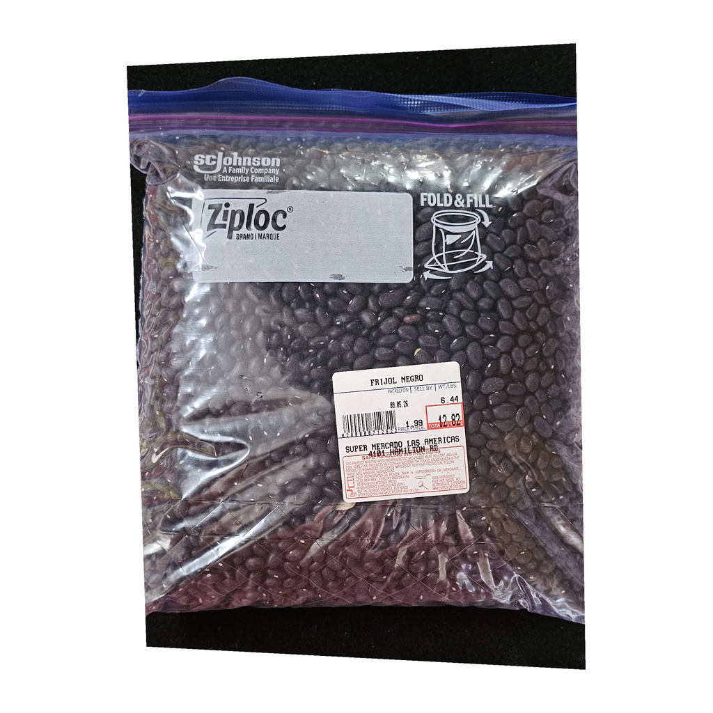Frijol Negro Envasado — 1 lb (454 g, referencia provisional)