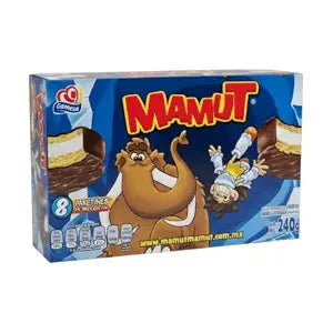 Gamesa Mamut Galletas de Malvavisco con Chocolate, 1.02 oz Paquete de 8