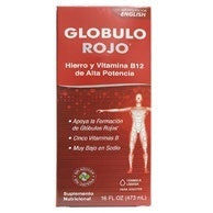 GLOBULO ROJO JARABE 16 fl. oz.