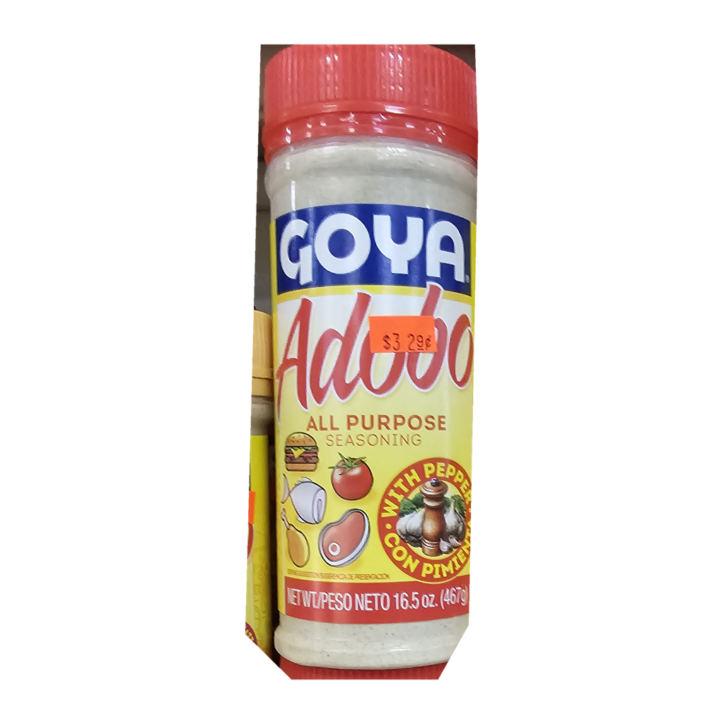 GOYA Adobo con Pimienta Tapa Roja — 468 g