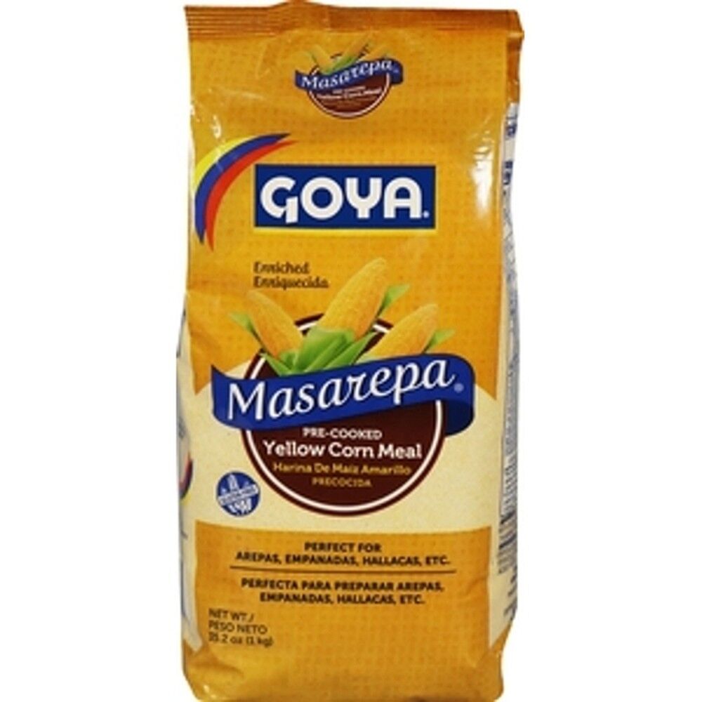 GOYA Masarepa Pre-Cooked Yellow Corn Meal - 35.2 oz