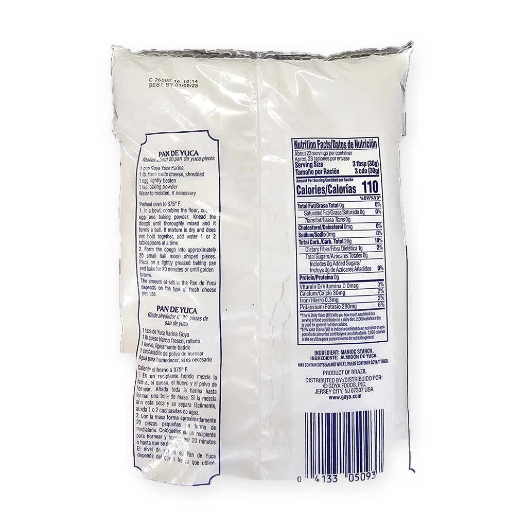 GOYA Almidón de yuca o tapioca, 24 oz