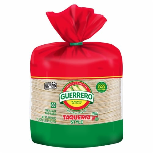 Guerrero tortillas de maíz estilo taquería — 60 piezas / 31.5 oz