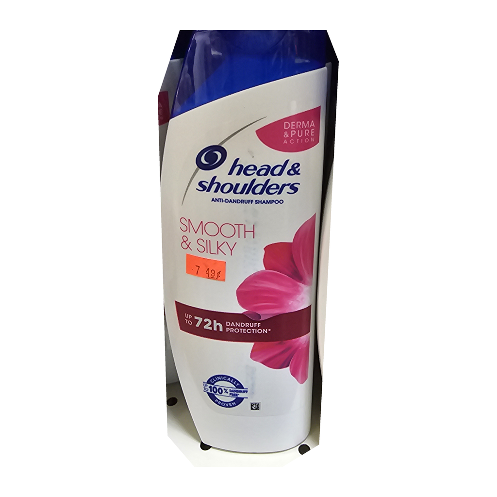 Head & Shoulders Champú Suave y Sedoso — 1 envase (contenido neto provisional)