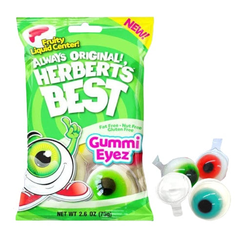 Herbert’s Best Gummi Eyez gomitas rellenas — 2.6 oz