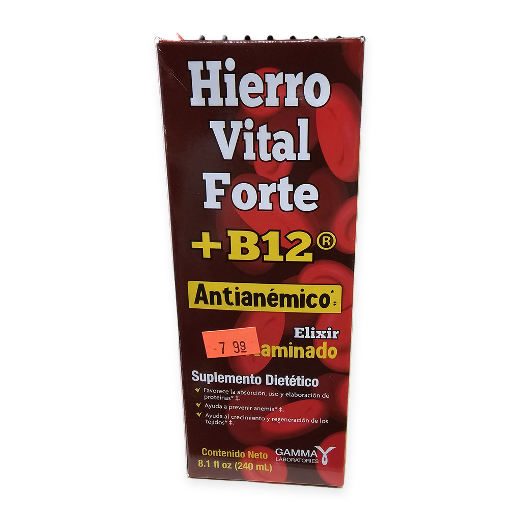 Hierro Vital Forte con B12 — 240 mL