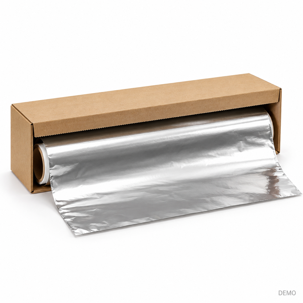 Papel aluminio – 1 rollo / 25 pies cuadrados