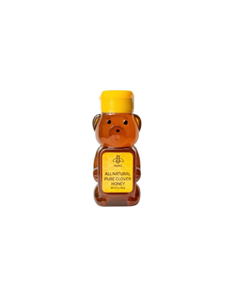 Hunni miel de trébol osito — 12 oz