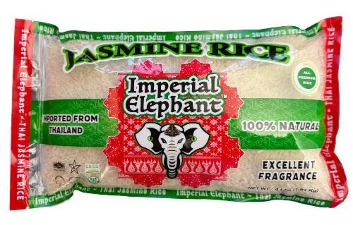 Imperial Elephant arroz jazmín — 4 lb / 1.81 kg