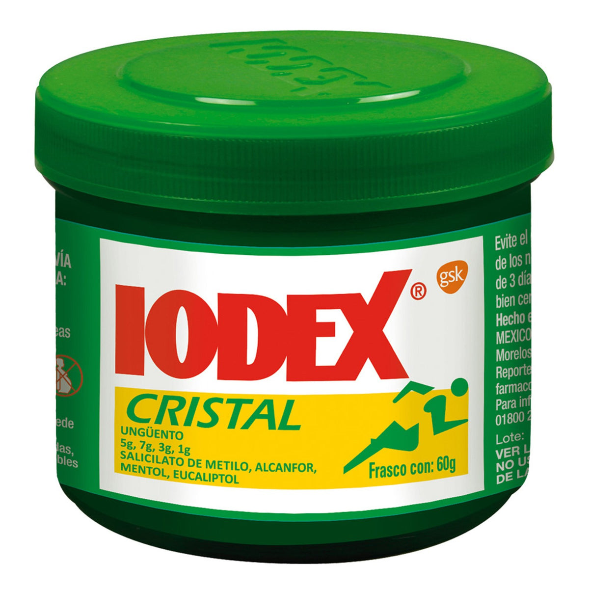 Iodex Ungüento Cristal 60 g