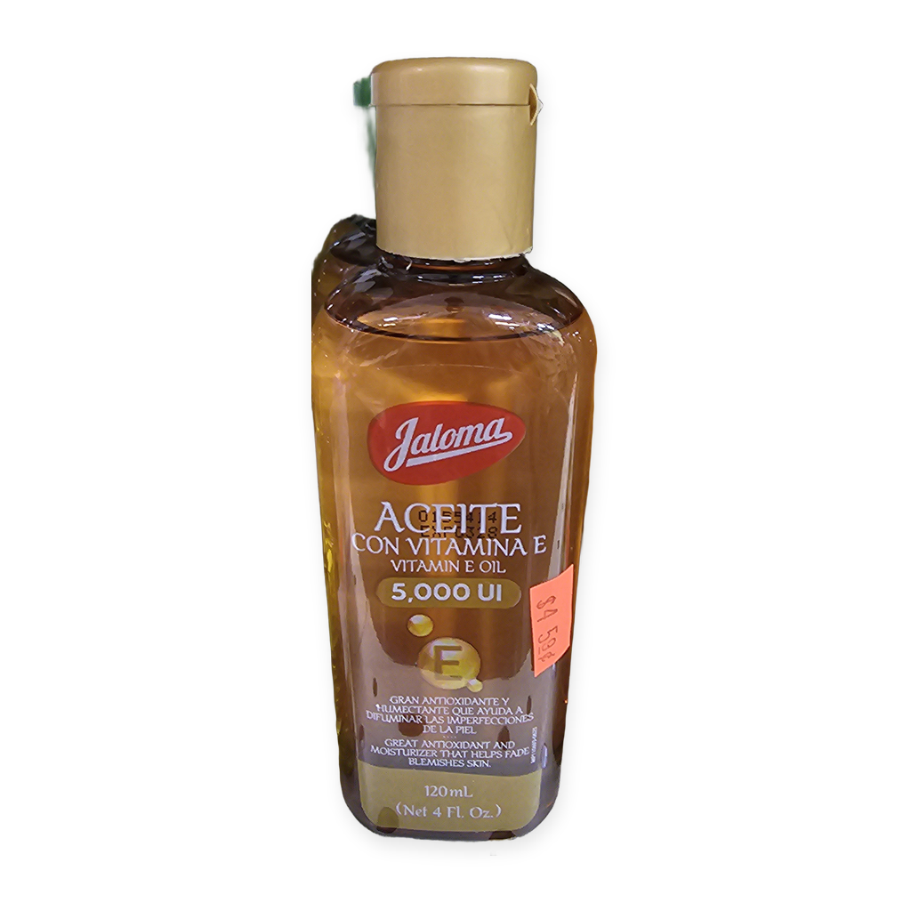 Jaloma Aceite con Vitamina E — 120 mL