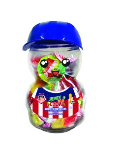 Juicy Chew gelatinas surtidas en frasco futbolista niño — 41.95 oz