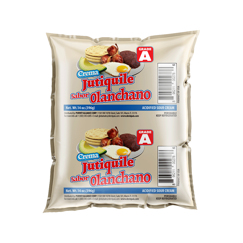 Jutiquile Crema sabor Olanchano — 14 oz