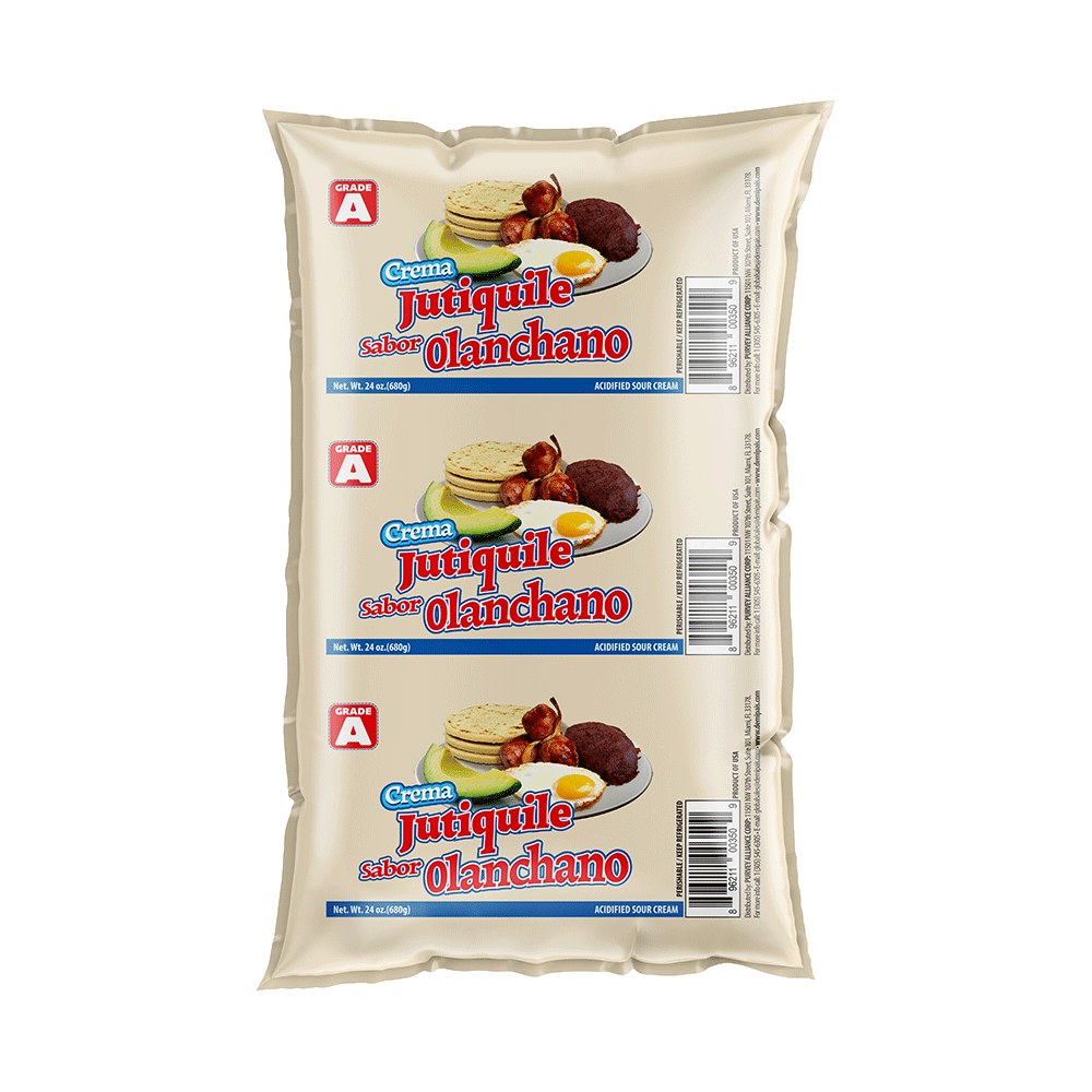 Jutiquile Crema sabor Olanchano — 24 oz