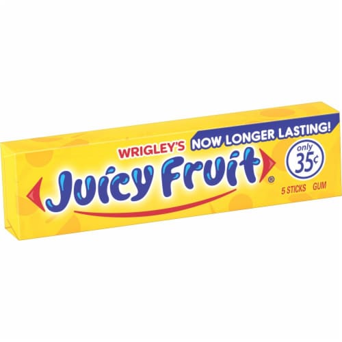 Wrigley’s Juicy Fruit — 5 barritas