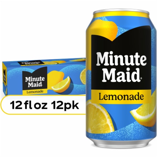 Minute Maid Lemonade — 12 latas de 12 fl oz