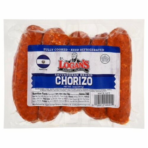 Logan’s Chorizo Salvadoreño — 14 oz