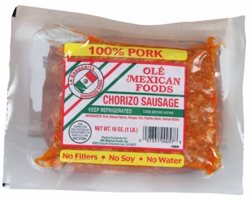 Olé Chorizo de Puerco — 16 oz