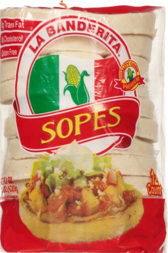 Sopes la banderita — 10 unidades