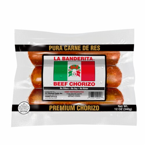 La Banderita Beef Chorizo — 12oz