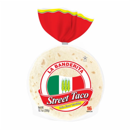 La banderita street taco — 16 tortillas