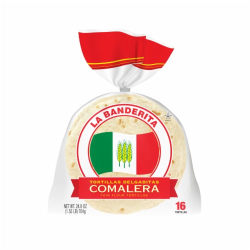 La banderita comalera — 16 tortillas