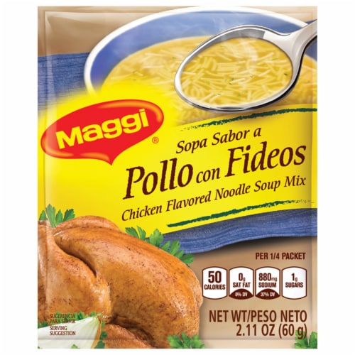 Maggi Sopa Sabor a Pollo con Fideos — 2.11 OZ