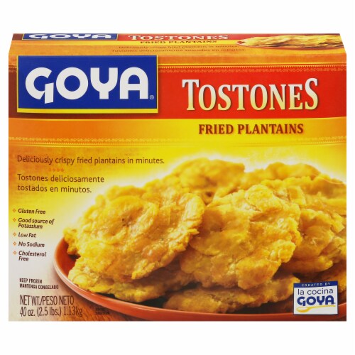 Goya Tostones Fried Plantains — 40 Oz
