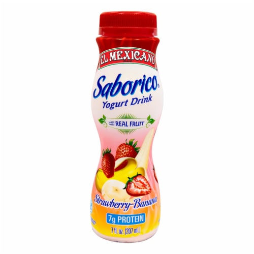 El Mexicano Strawberry Banana Strawberry Saborico — 8.00 FL OZ