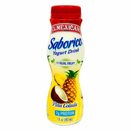 El Mexicano Pina Colada Saborico Mexican Style Drinkable Yogurt — 8.00 FL OZ