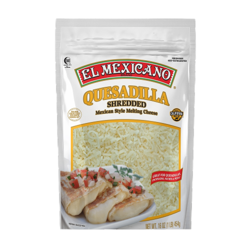 El Mexicano Queso para Quesadilla Rallado — 1 lb