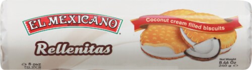 El Mexicano Galletas Rellenitas Coco — 240g