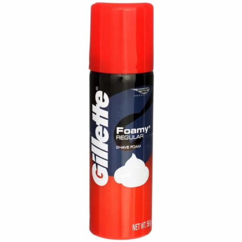 Gillette Shave Foam Foamy Regular — 2 Oz