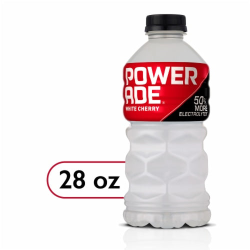 Powerade white cherry — 28 fl oz