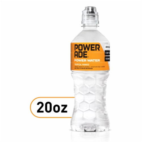 Powerade Power Water Tropical Mango — 20 fl oz