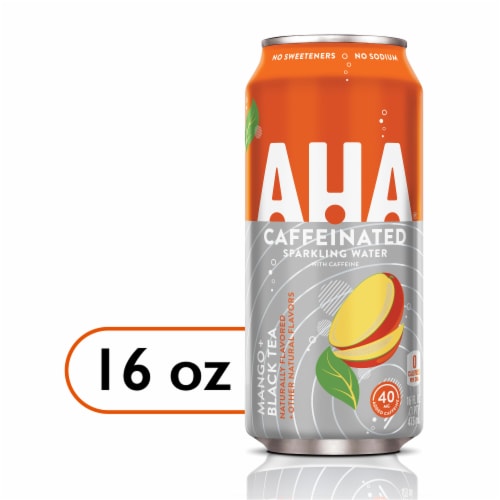 AHA Mango Black Tea — 16 fl oz