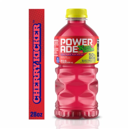 Powerade cherry kicker — 28 FL OZ