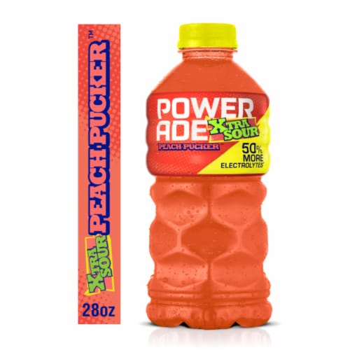 Powerade peach pucker — 28 fl oz