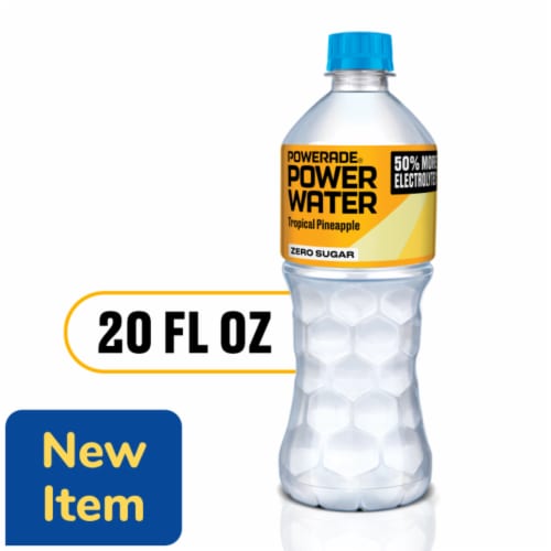 Powerade power water tropical pineapple 20oz — 20 fl oz