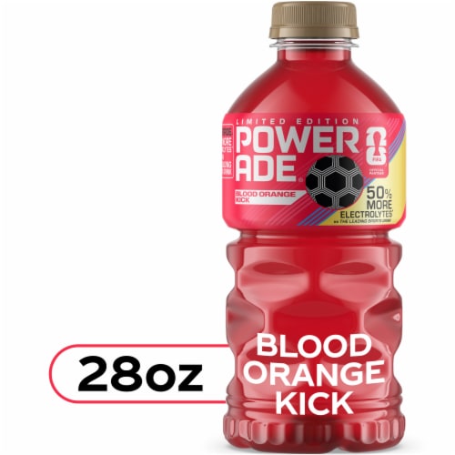 Powerade blood orange kick — 28 fl oz