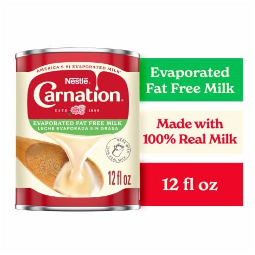 Nestle Carnation Evaporated Fat Free Milk — 12.00 FL OZ