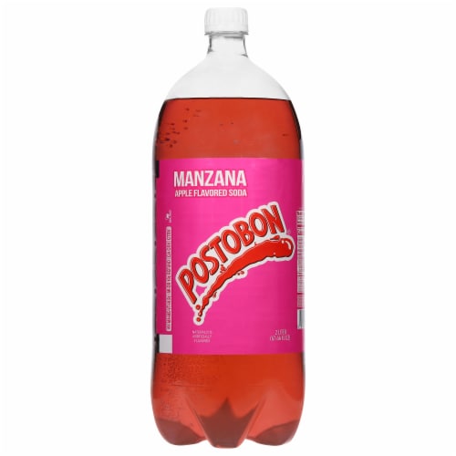 Postobon Apple Flavored Soda — 2 Liter