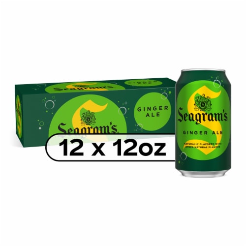 Seagram's Ginger Ale — 12 latas de 12 fl oz